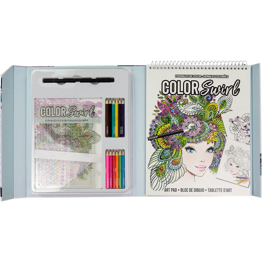 Cool Swirl Kids Art Kit