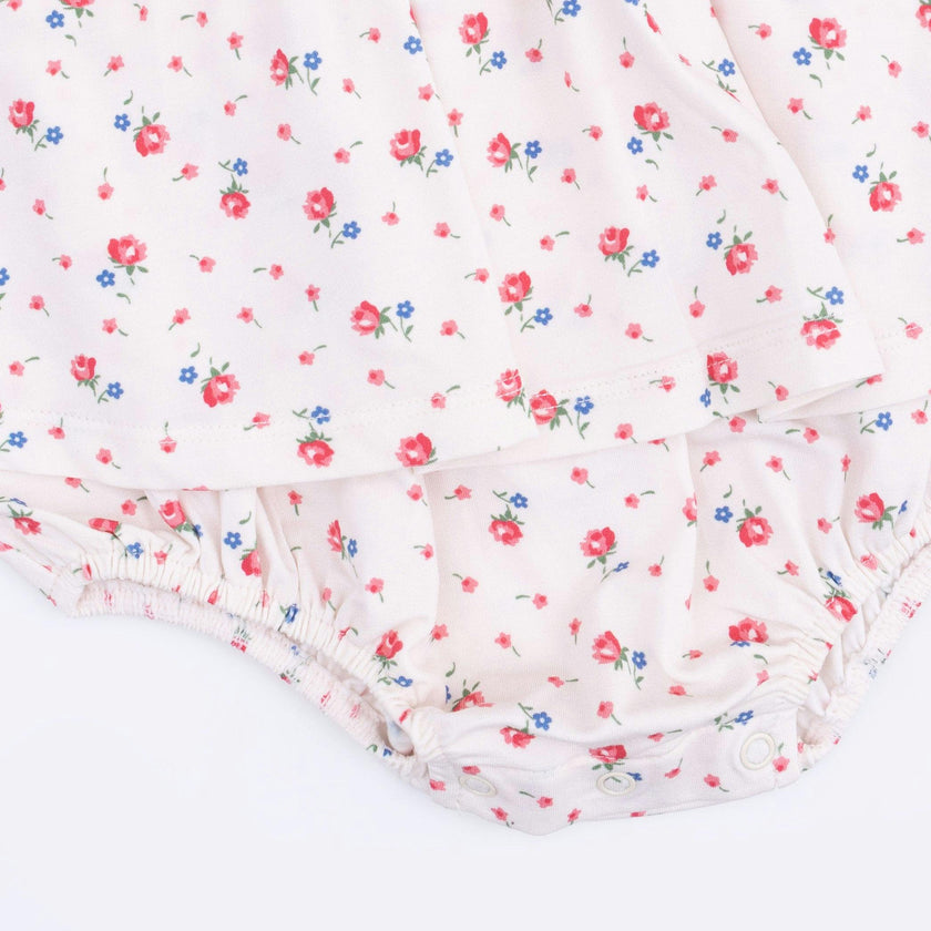Joli Rosette - Smocked Ruffle Bubble with Skirt