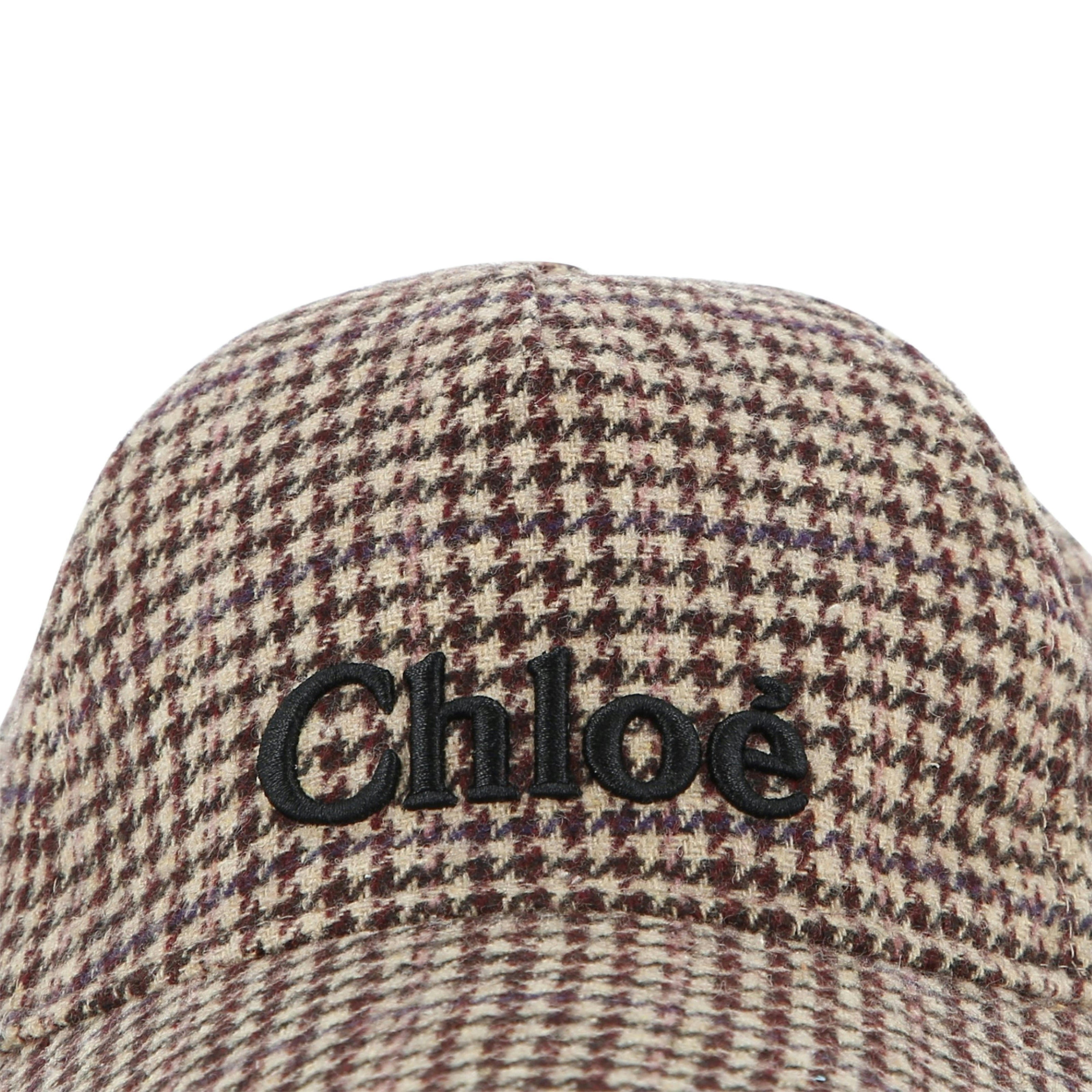 Houndstooth Logo Cap