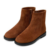 Sebastian Suede Zipper Chelsea Boots