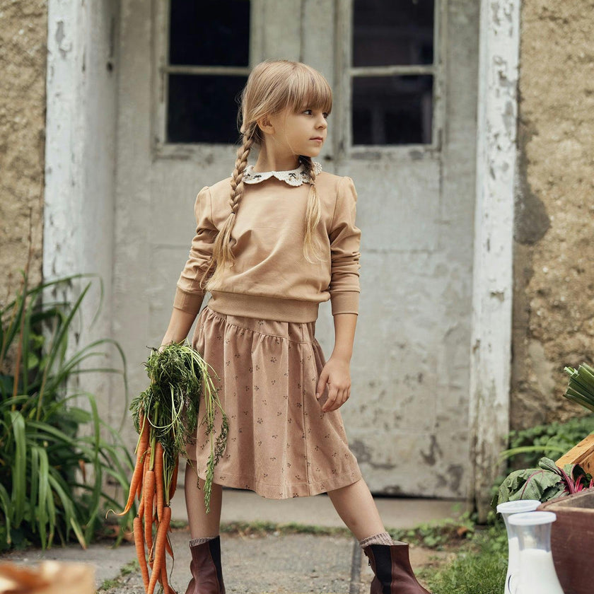 Corduroy Skirt Set