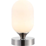 Eli 8" Modern Minimalist Rechargeable Integrated Portable LED Table Lamp