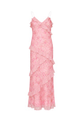 Mini Rialto Tween Dress, Spiced Camellia