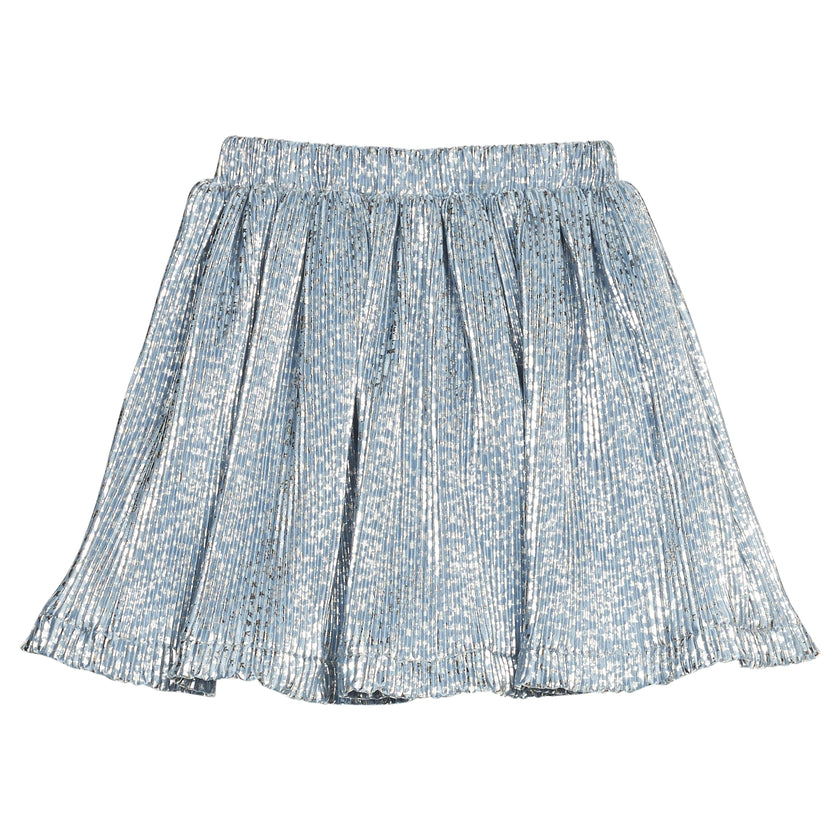 Circle Skort - Blue Crinkle Stars