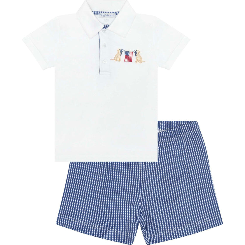 American Pups Boys Short Set