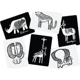 Safari Art Cards for Baby