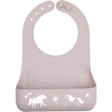Magic Unicorns Little Bites Narrow Bib