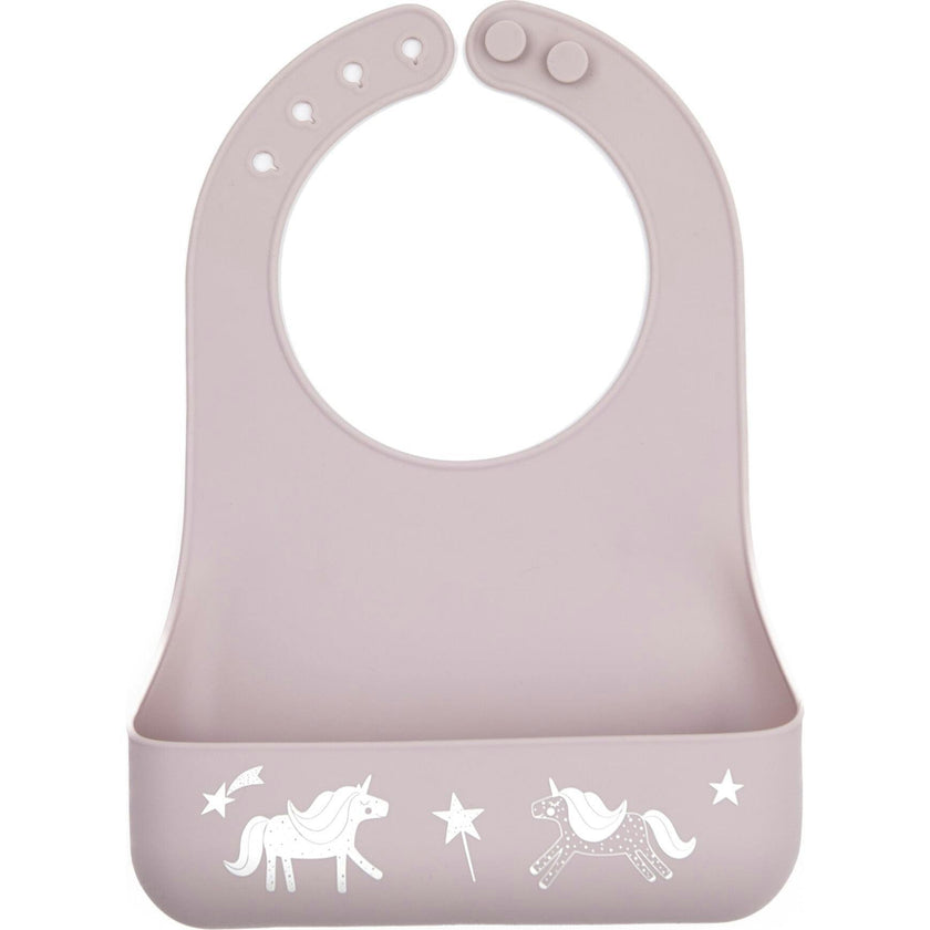 Magic Unicorns Little Bites Narrow Bib