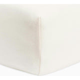 Poplin Fitted Crib Sheet Ivory