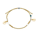 Sahara Cowrie Shell Anklet