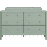 Swell 6-Drawer Assembled Dresser in Light Sage
