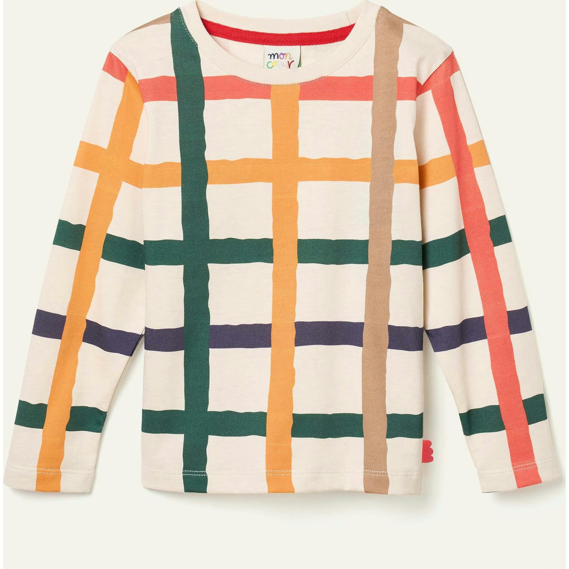Recycled Cotton Warm Grid T- Shirt