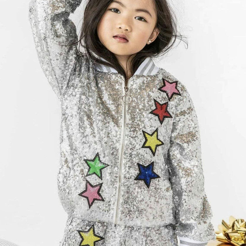 Sequin Bomber