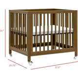 Rolli All-Stages® Midi Crib Conversion Kit in Natural Walnut