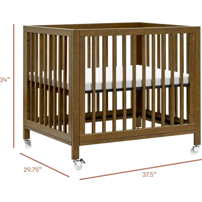 Rolli All-Stages® Midi Crib Conversion Kit in Natural Walnut