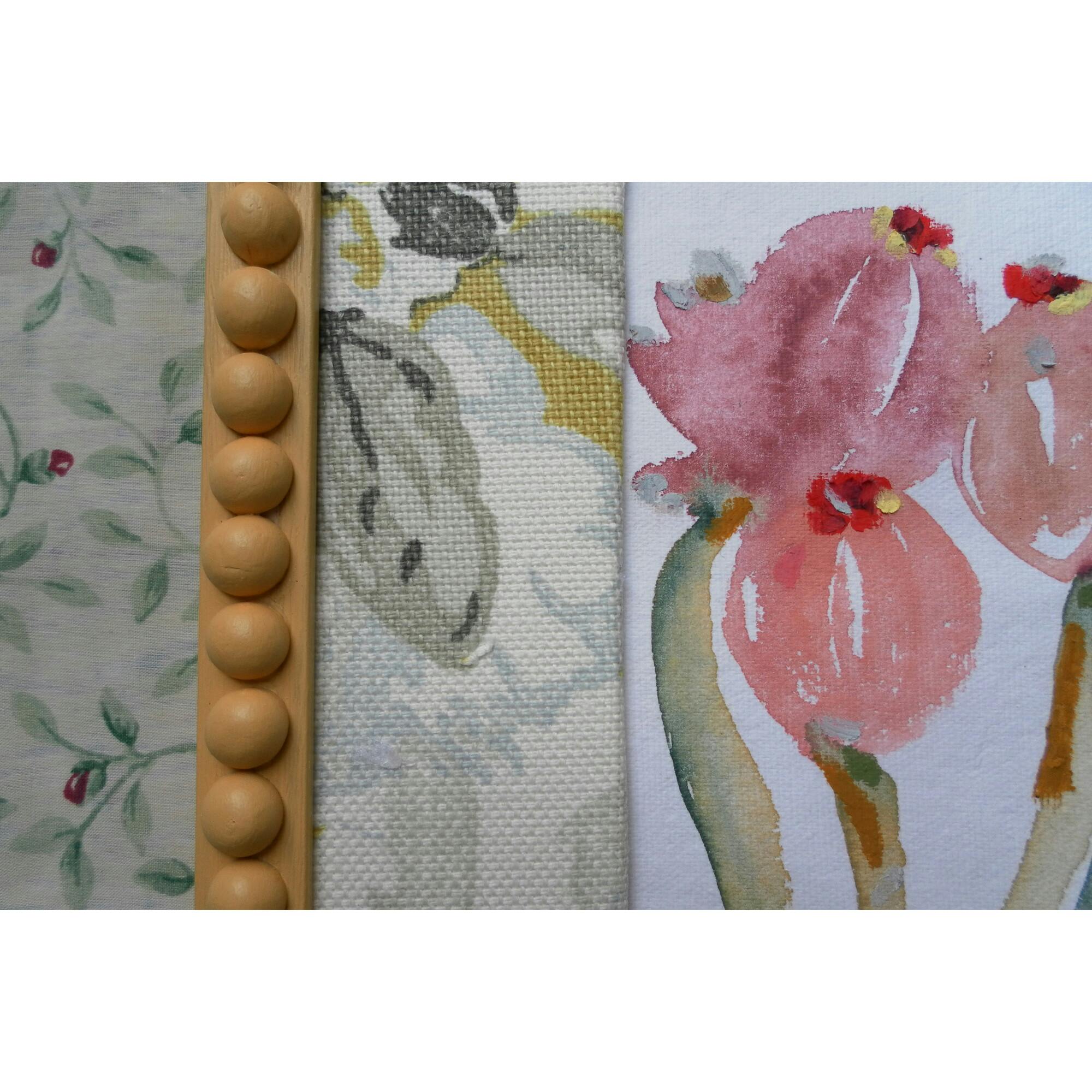 Slow Seeds No. 22 – Original Watercolor & Oil Pastel Painting