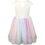 Glitter Wing Pastel Dress