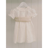 Vega Ceremony Baby Girl Set with Silk Sash