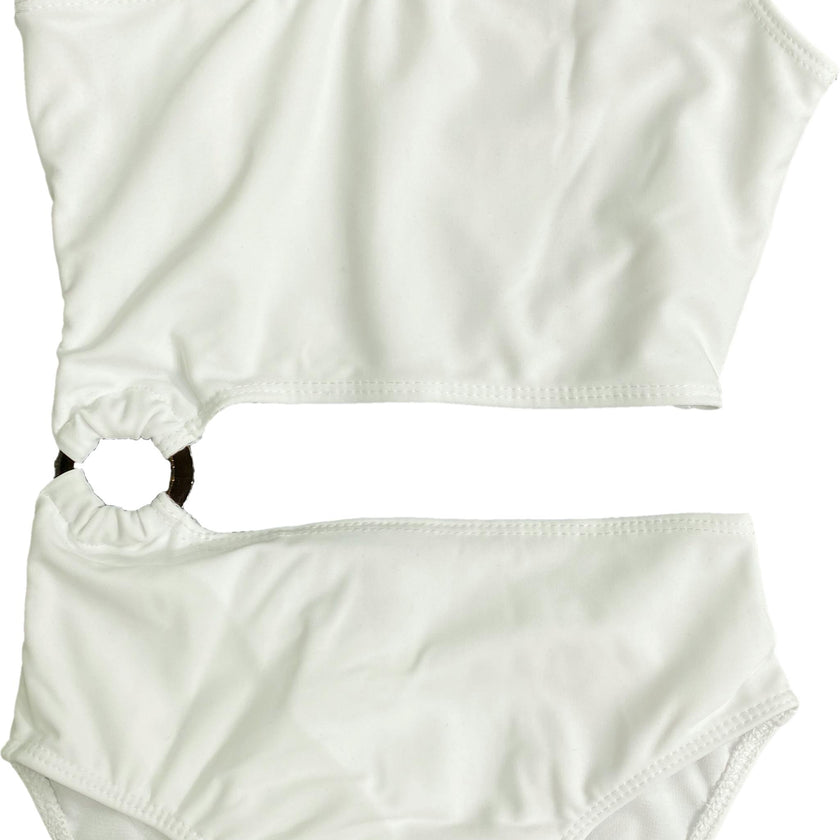 Girl's Ring Monokini One Piece Bathing Suit