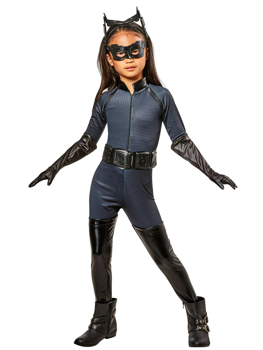 Girls Deluxe Catwoman Costume