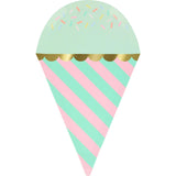 Ice Cream With Sprinkles Plates