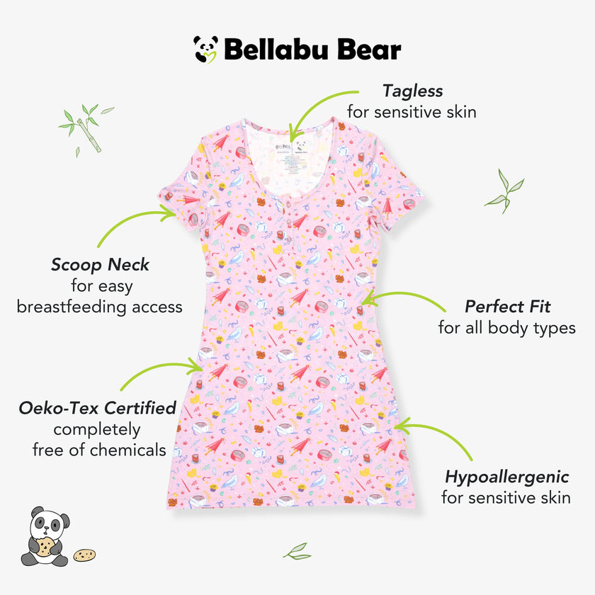 Happee Birthdae Harry Bamboo Women's Nightgown