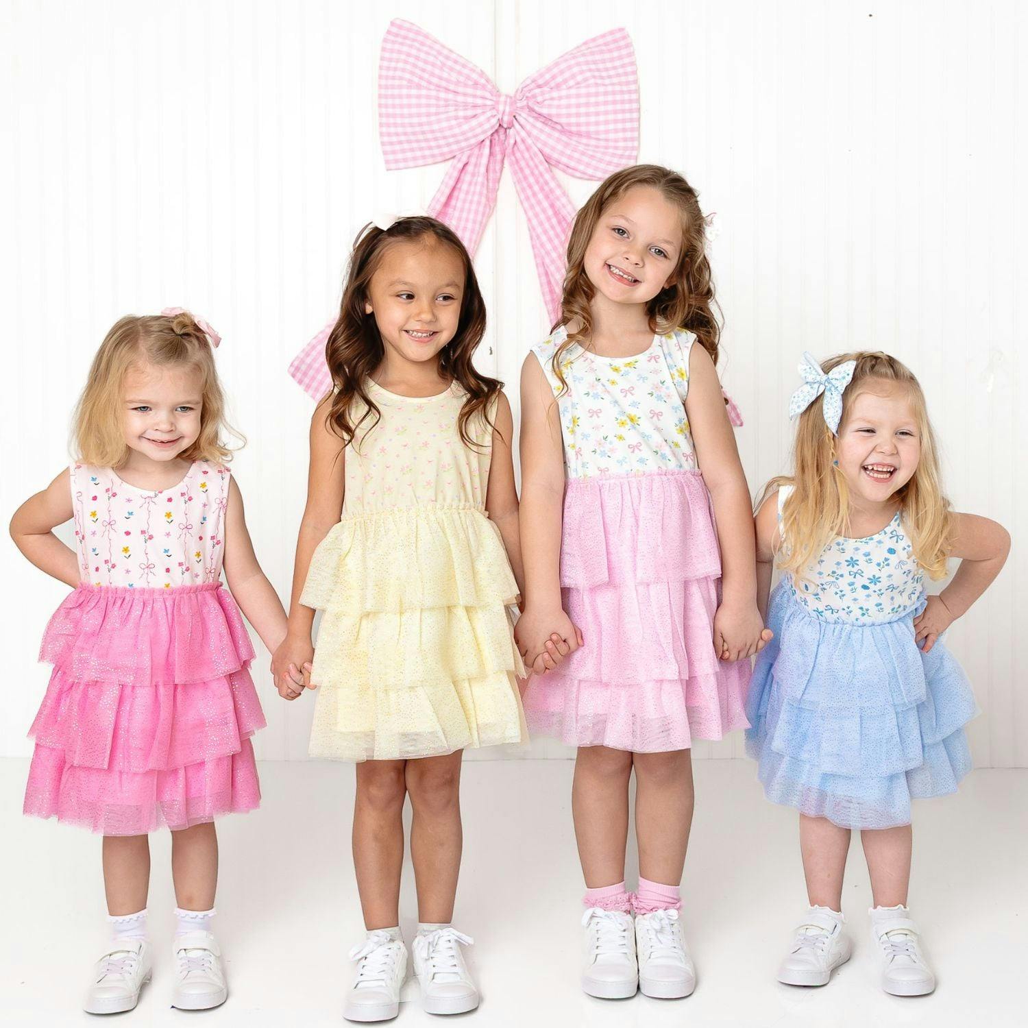 Sweet Floral Tank Tutu Dress