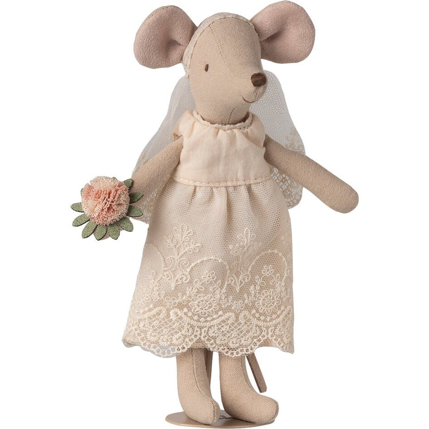 Wedding mice couple in box, Mum and dad