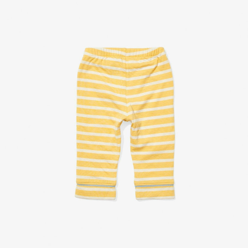 Andy Baby Legging, Yellow Stripe