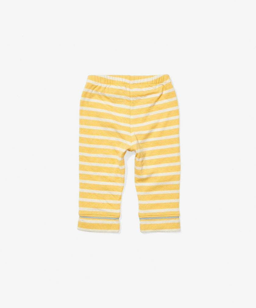 Andy Baby Legging, Yellow Stripe