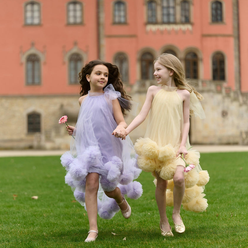 Golden Bloom Dress