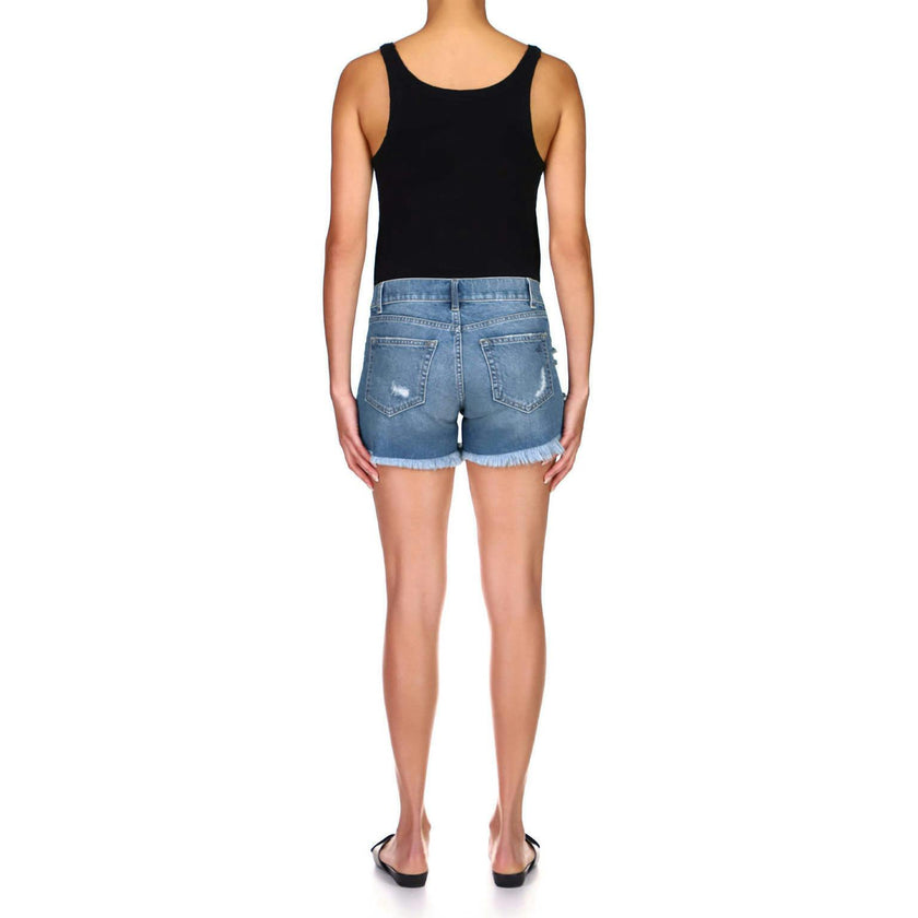 Karlie Boyfriend Maternity Jean Short | Sprawling