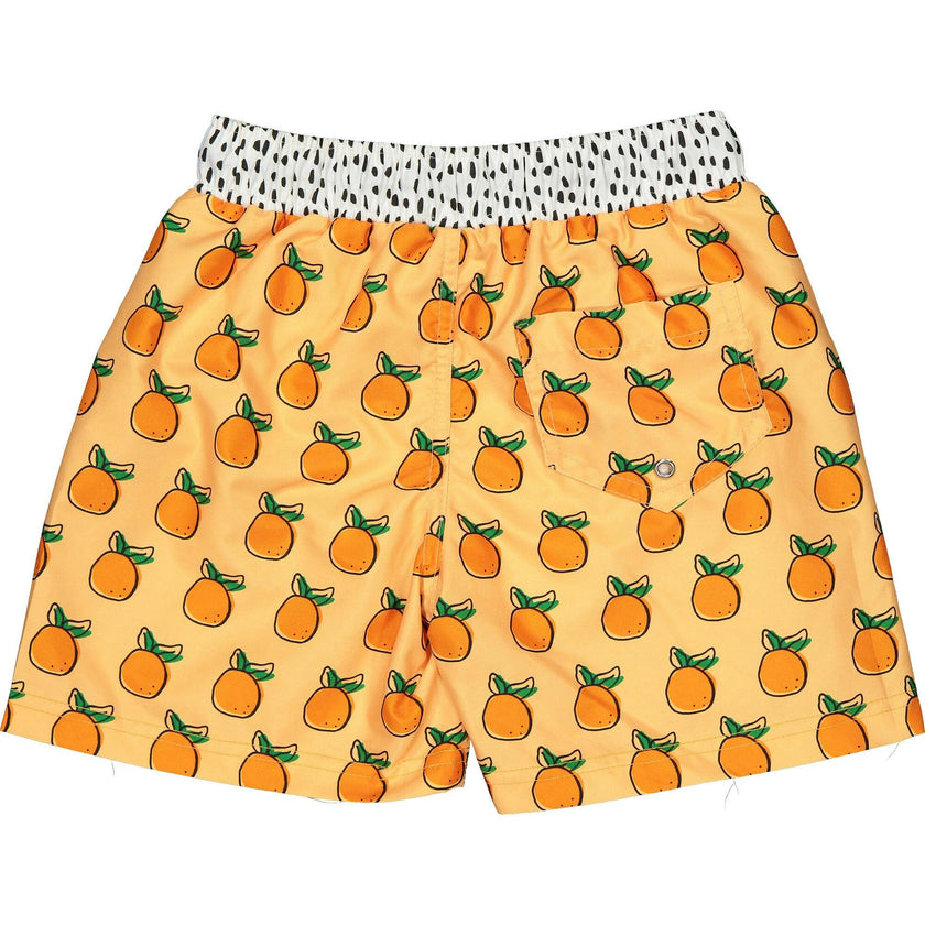 Oranges Print Classic Swim Shorts, Multi