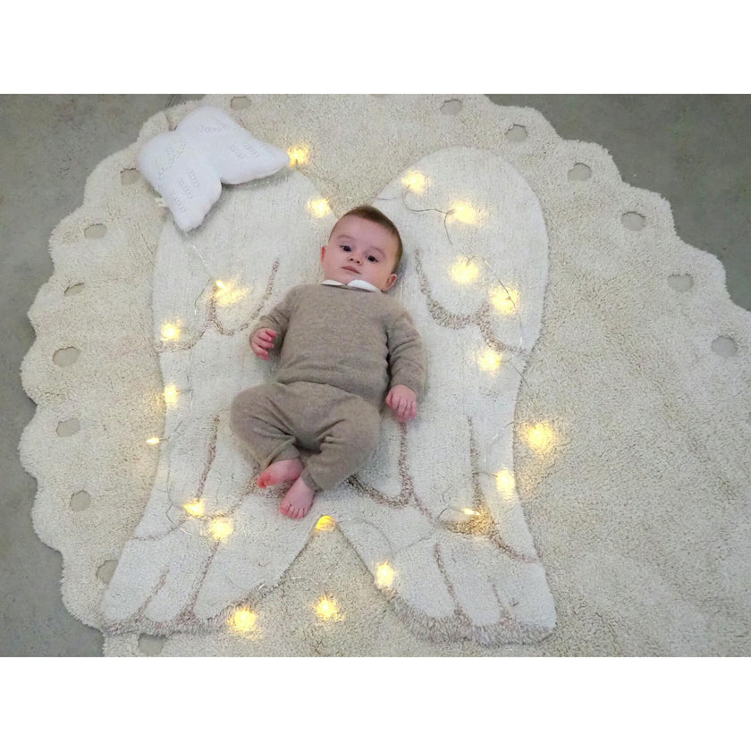 Mini Wings Washable Rug