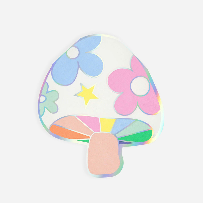 Groovy Mushroom Napkins