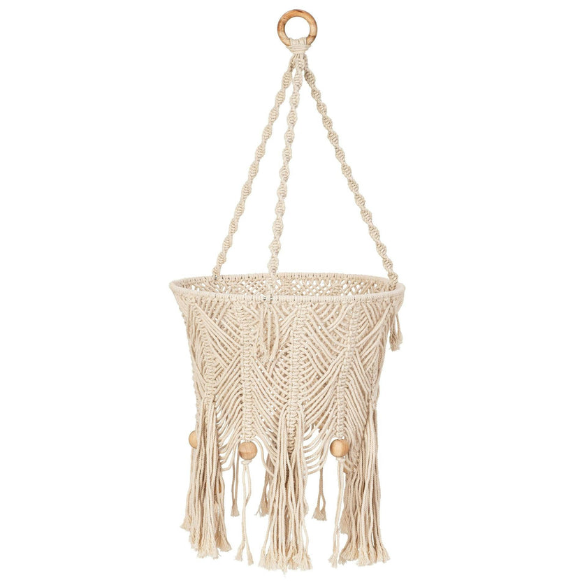 Charlie Farmhouse Macrame Nursery Ceiling Hanging
