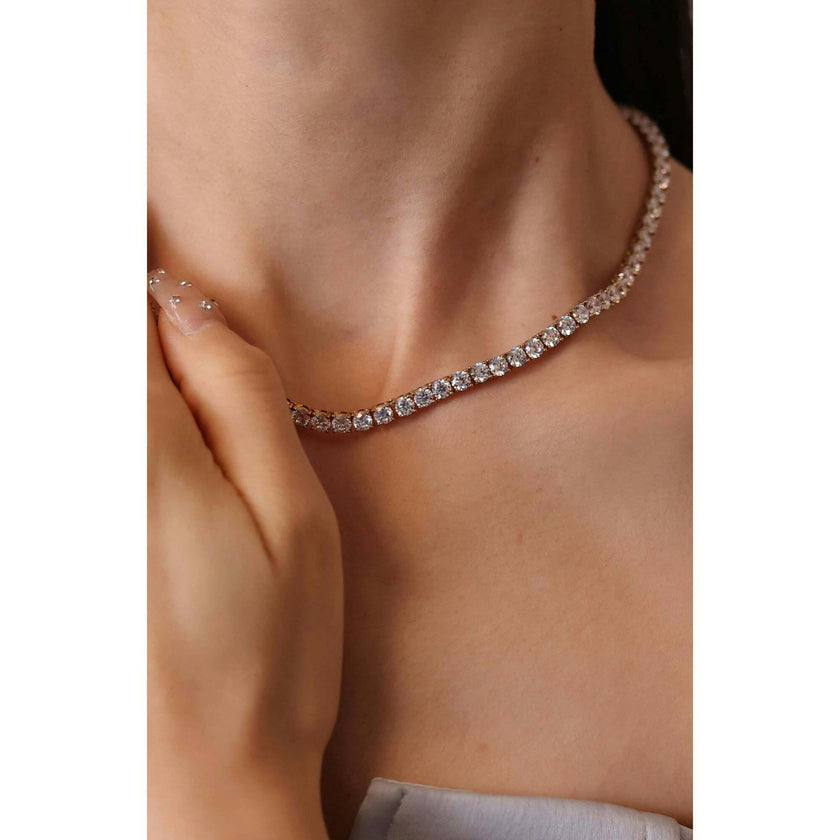 Roman Dusk Tennis Necklace