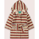 Beach Stripe Towelling Robe., Multi