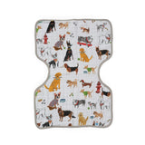 Cotton Muslin Burp Cloth - Woof