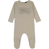 Linen Patch Footie