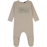 Linen Patch Footie