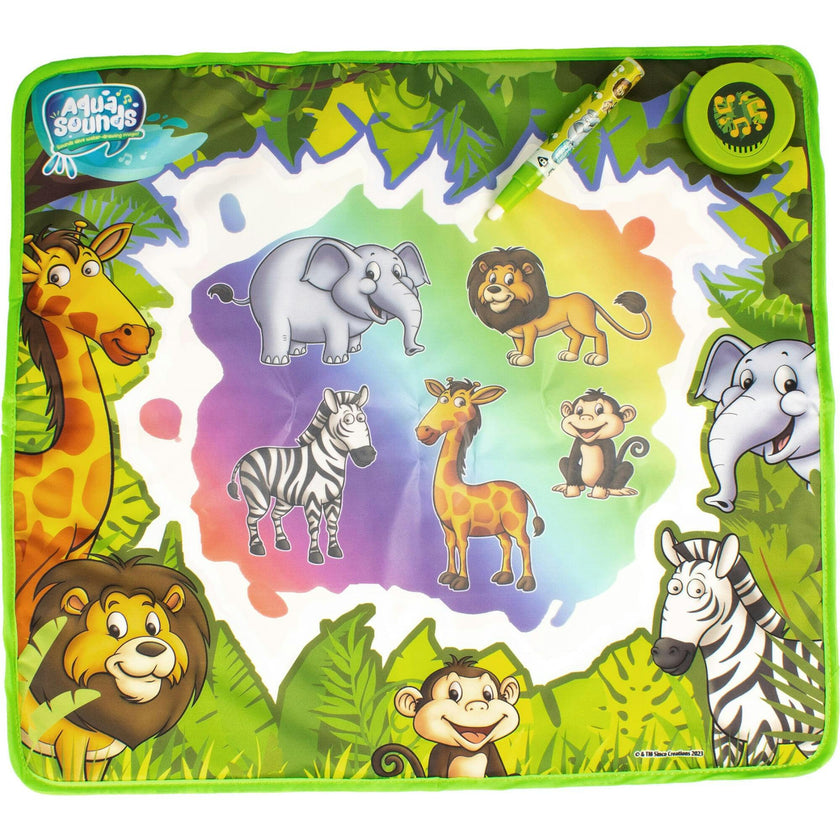 Aqua Sounds Magic Mat: Jungle Adventure - Water Drawing