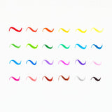 Brilliant Brush Markers - Reusable Case - Set of 12