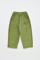 CORDUROY PANTS GREEN