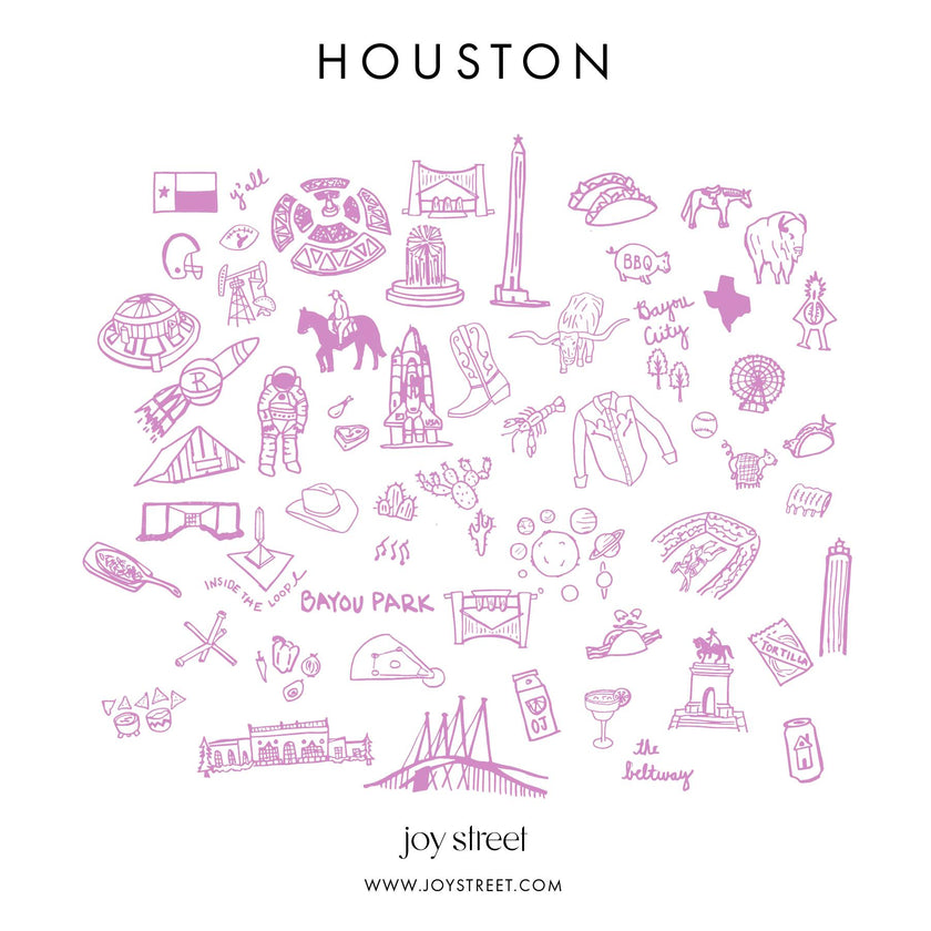Houston Snap Baby Girls Onesie