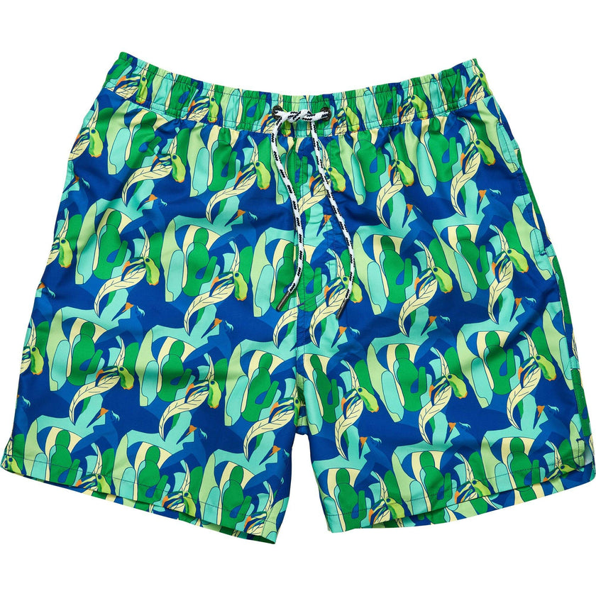 Mens Jungle Sustainable Swim Short