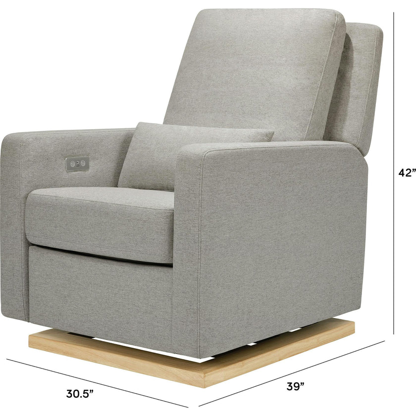 Sigi Glider Recliner with Electronic Control and USB