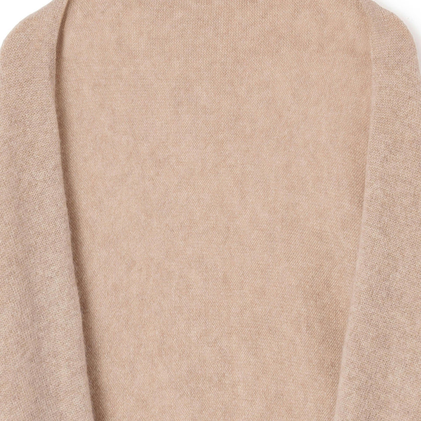 Women's Cashmere Wrap in Beige