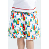 Sailboat Print Swim Trunk