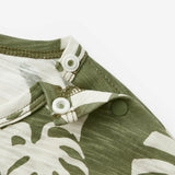 Island Leaf Silhouette Slub Cotton Pocket Tee